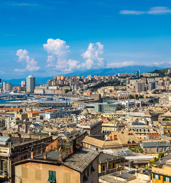 Genova vista dall'alto